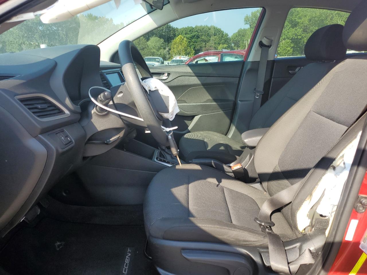 2022 Hyundai Accent Se VIN: 3KPC24A64NE156848 Lot: 80877705