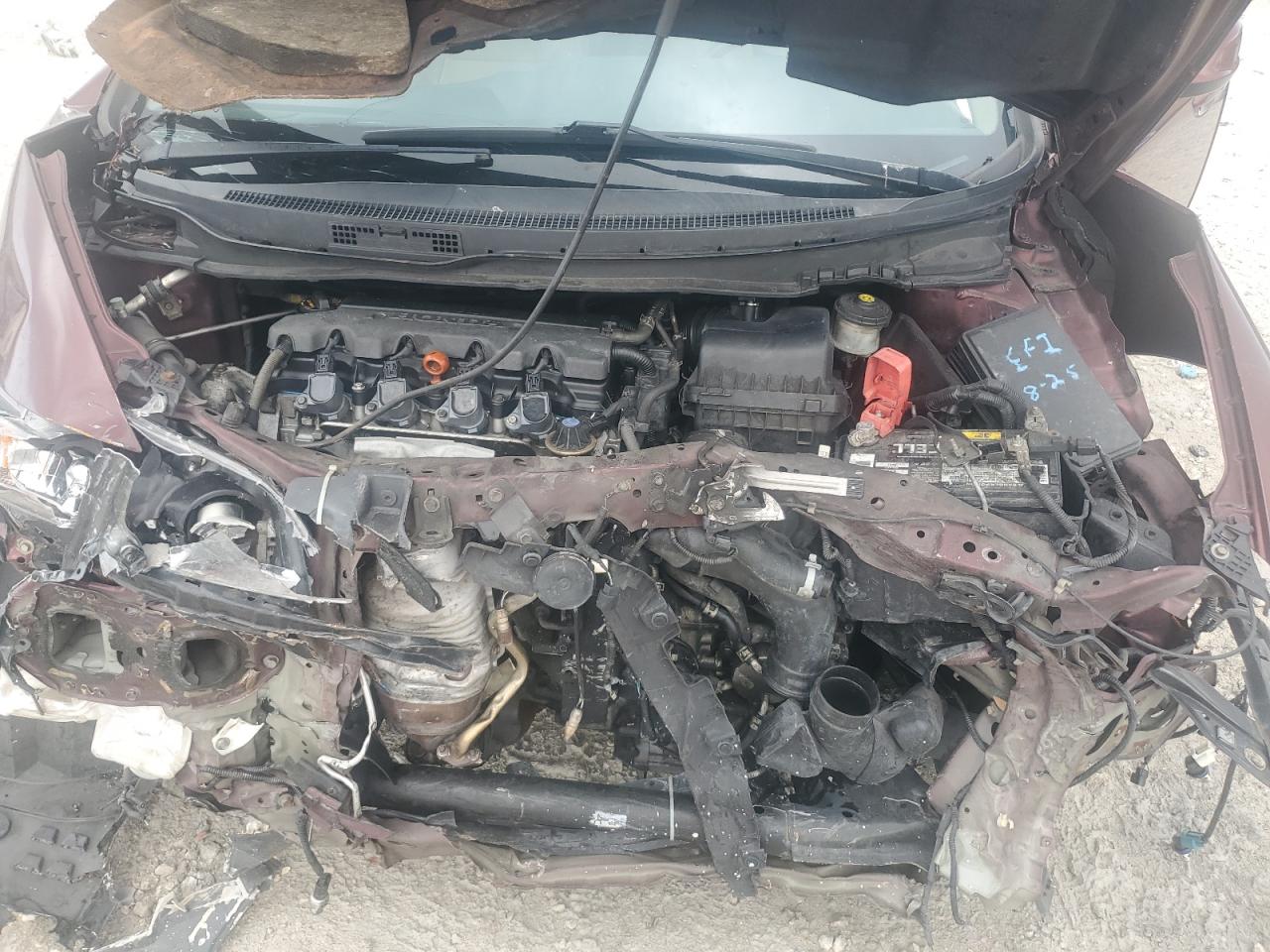 2013 Honda Civic Lx VIN: 19XFB2F58DE010579 Lot: 81390195