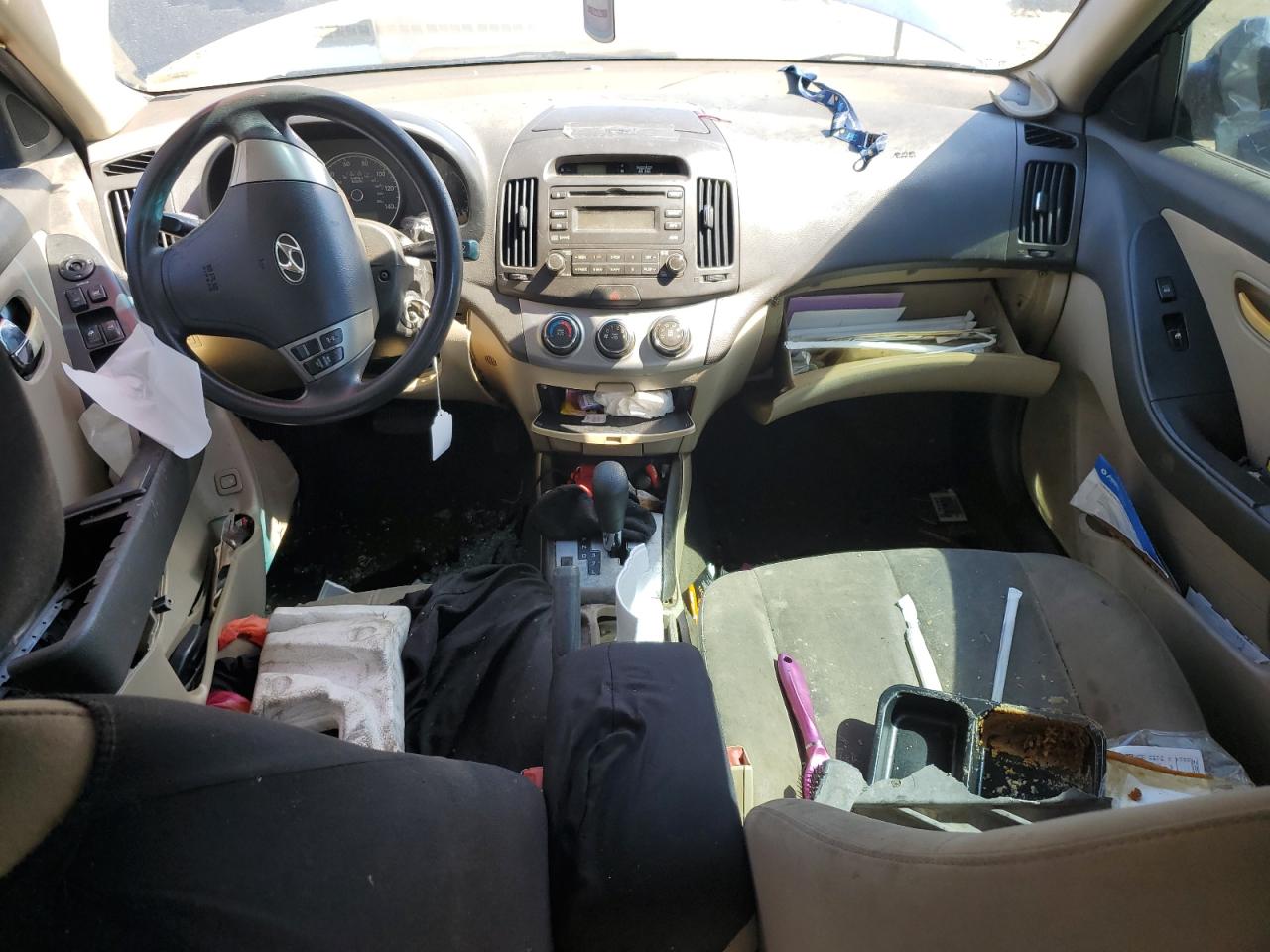 2010 Hyundai Elantra Blue VIN: KMHDU4AD1AU177807 Lot: 80618845