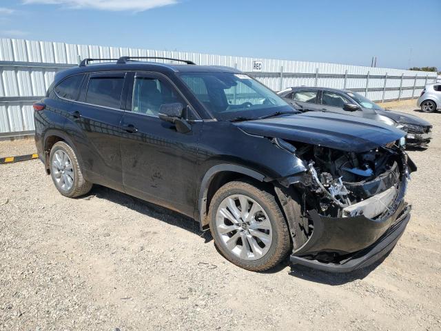  TOYOTA HIGHLANDER 2021 Черный