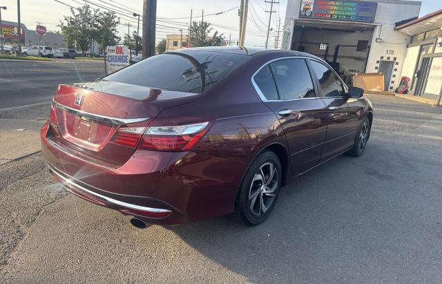 Седаны HONDA ACCORD 2016 Бургунди