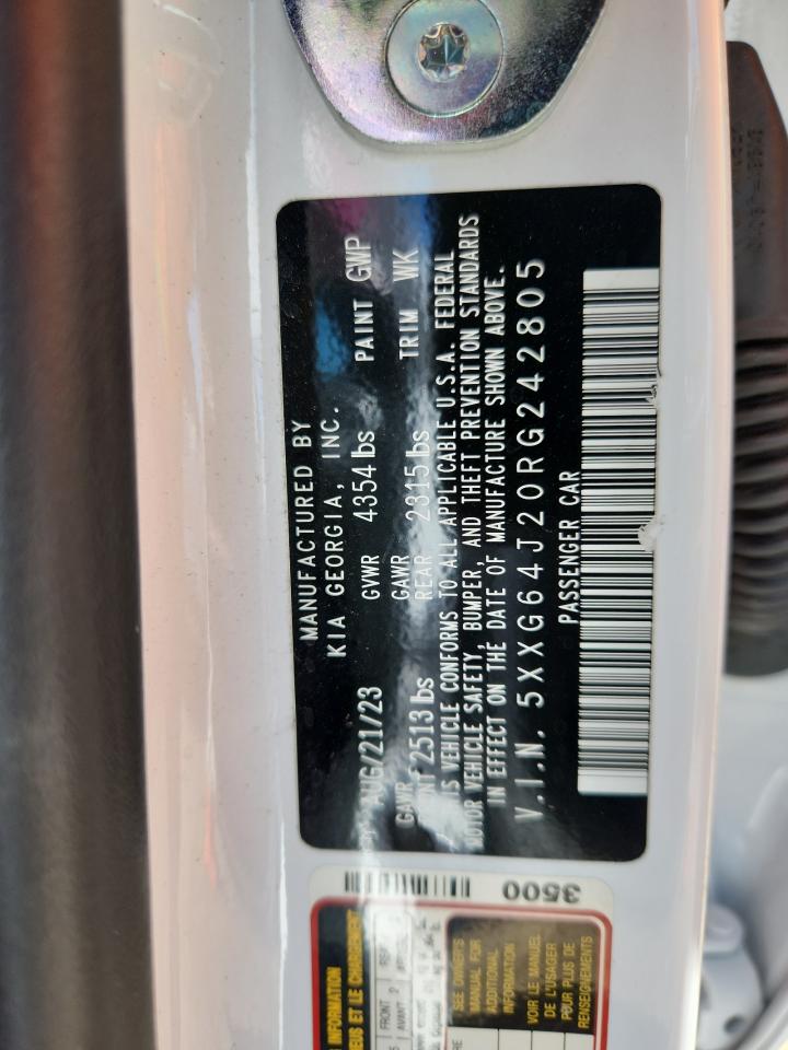 2024 Kia K5 Gt Line VIN: 5XXG64J20RG242805 Lot: 81316505