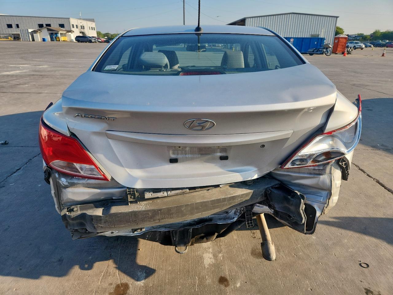 2015 Hyundai Accent Gls VIN: KMHCT4AE8FU934989 Lot: 80535555