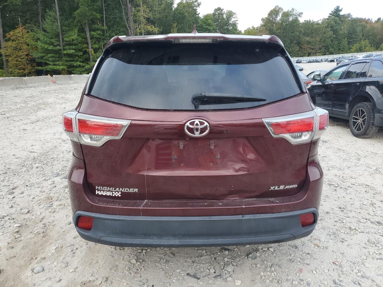 2015 Toyota Highlander Xle VIN: 5TDJKRFH0FS078333 Lot: 81310495