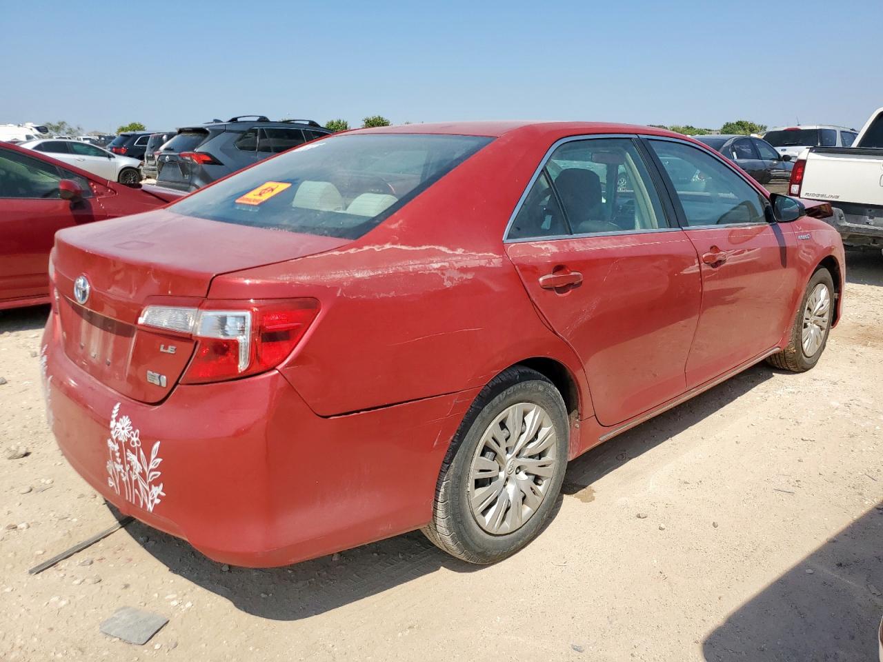 2012 Toyota Camry Hybrid brown null hybrid 4T1BD1FKXCU039117 photo #4