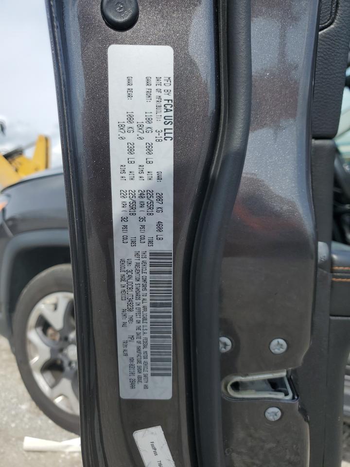 2018 Jeep Compass Limited VIN: 3C4NJDCB1JT349230 Lot: 81232045