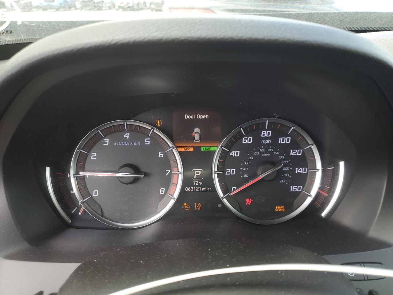 2019 Acura Mdx A-Spec VIN: 5J8YD4H0XKL022237 Lot: 72089485