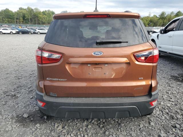  FORD ECOSPORT 2020 Pomarańczowy