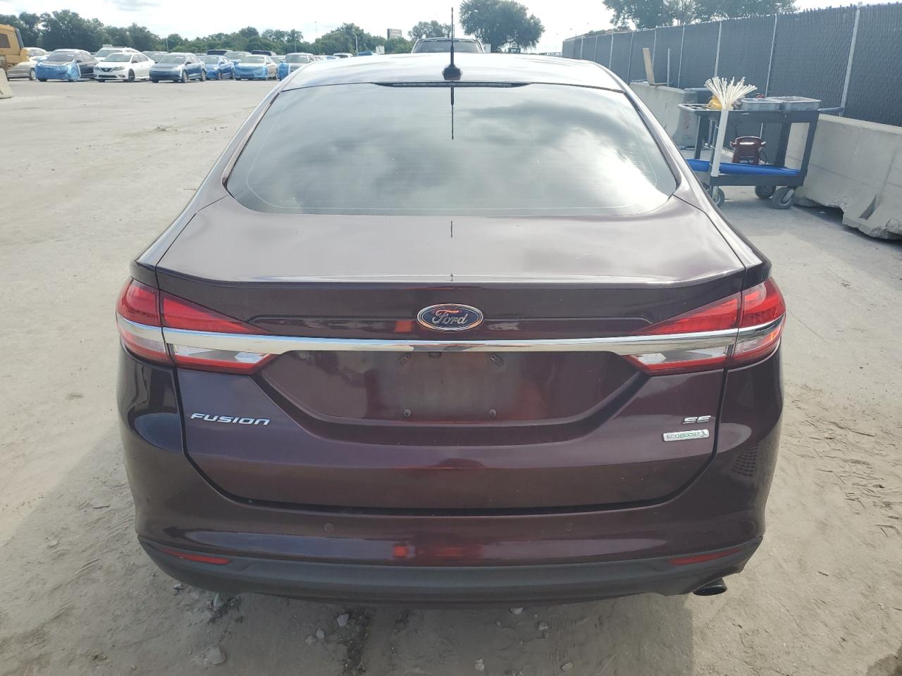 2017 Ford Fusion Se VIN: 3FA6P0HD1HR299710 Lot: 83847565