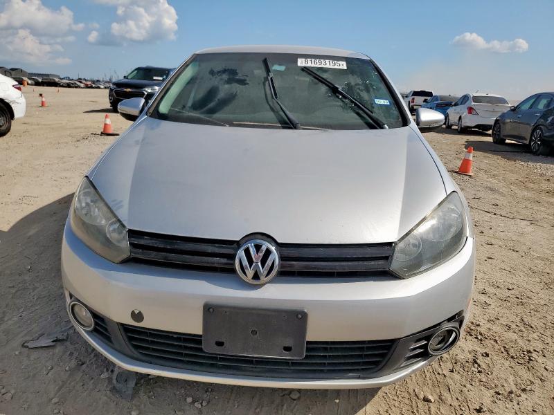Hatchbacks VOLKSWAGEN GOLF 2014 Srebrny