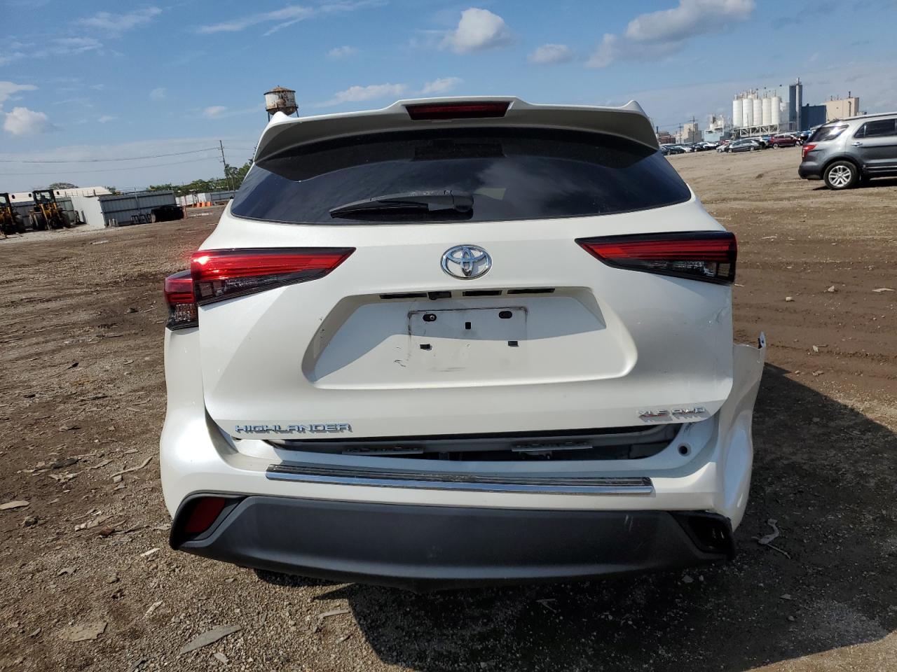 2021 Toyota Highlander Xle VIN: 5TDGZRBH7MS525717 Lot: 71792615