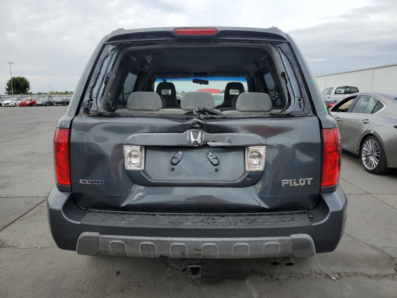 2005 Honda Pilot Ex VIN: 2HKYF18425H509094 Lot: 84630505
