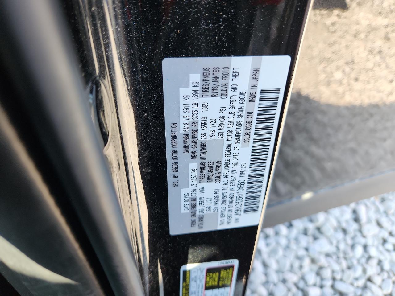 2024 Mazda Cx-90 Preferred Plus VIN: JM3KKCHD5R1104560 Lot: 80295895