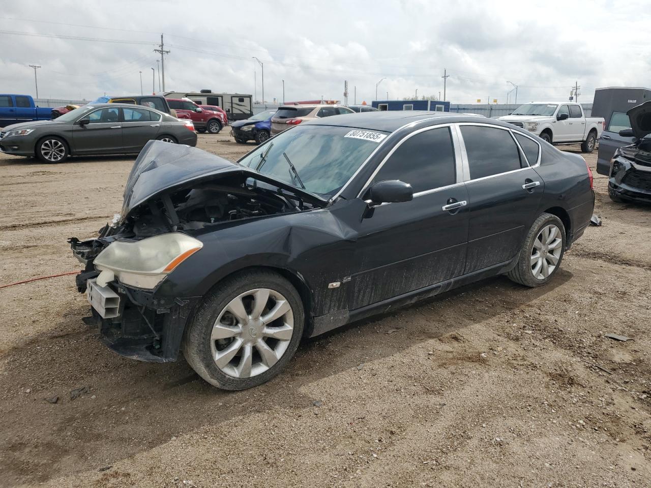 INFINITI M35 2006. Lot# 80751855. VIN JNKAY01F86M259321. Photo 1