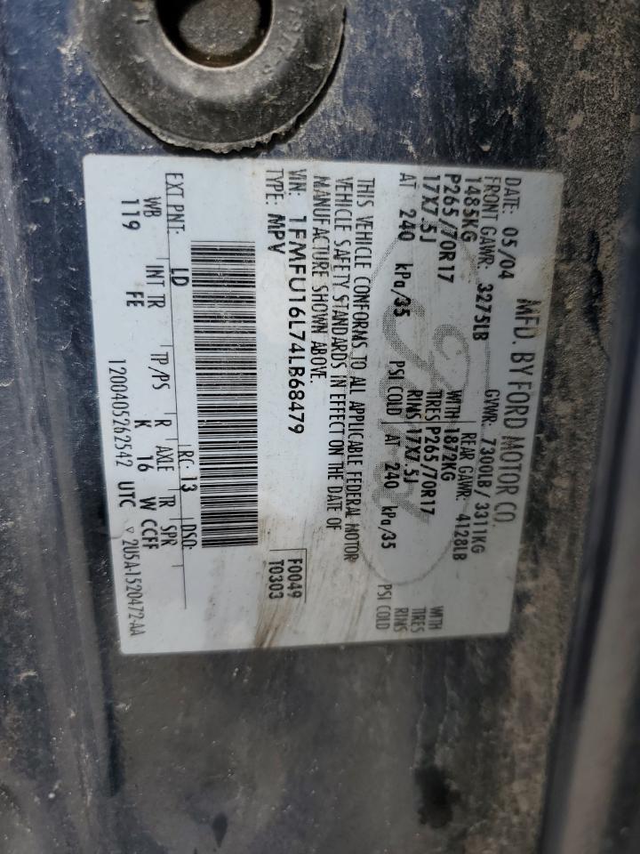 1FMFU16L74LB68479 2004 Ford Expedition Xlt