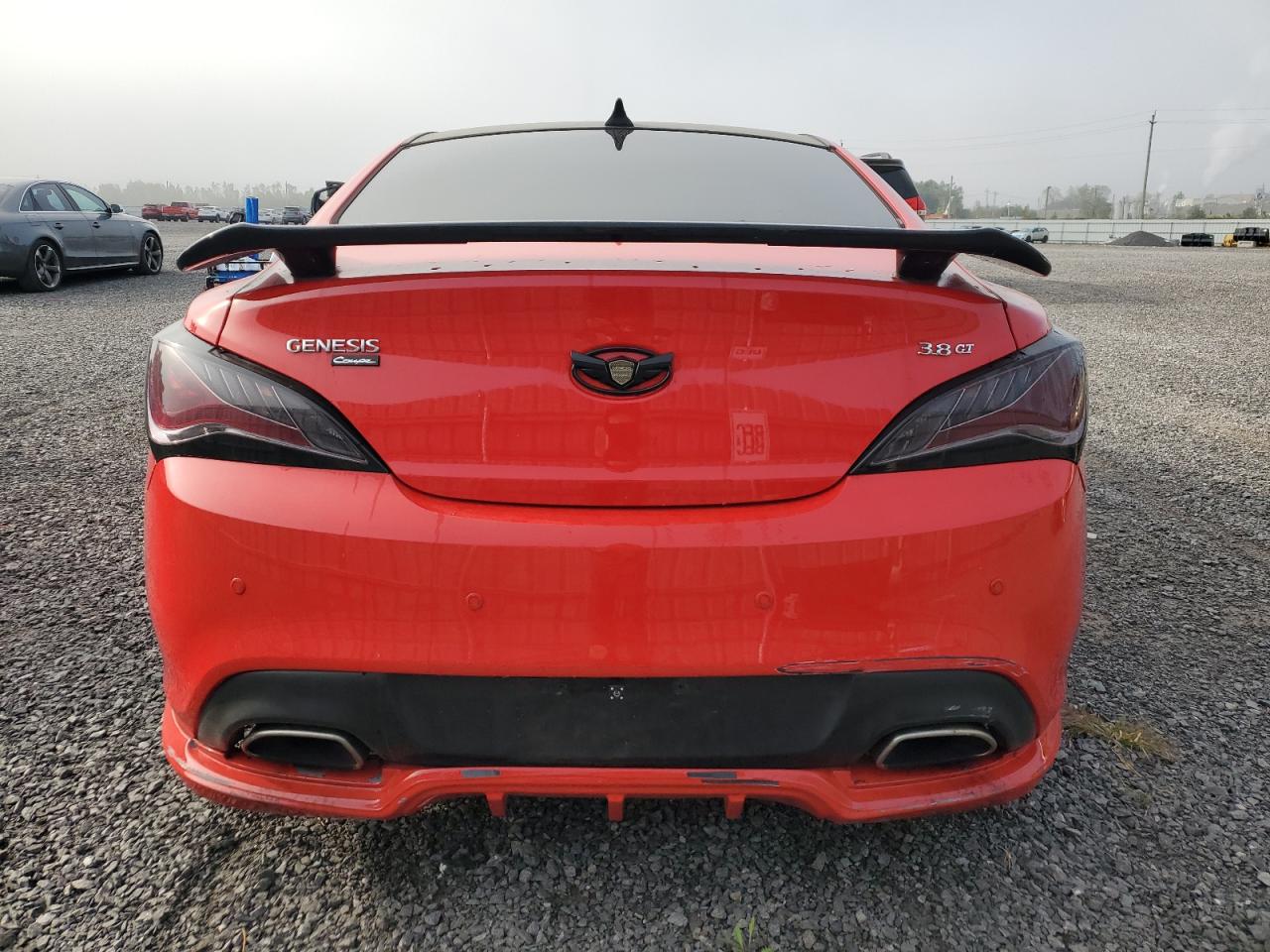 2013 Hyundai Genesis Coupe 3.8L VIN: KMHHU6KJ8DU102382 Lot: 72061835