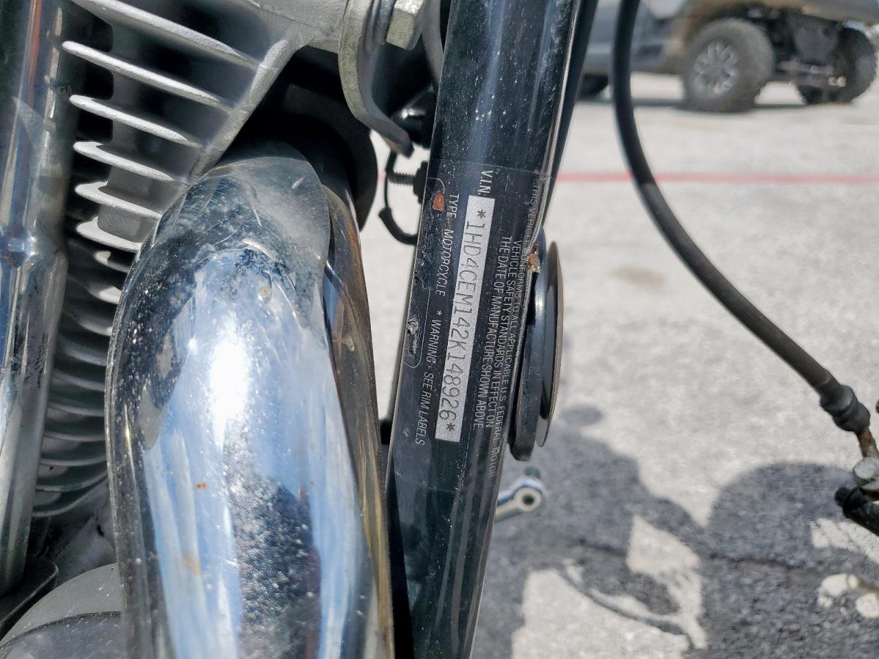 2002 Harley-Davidson Xl883 Hugger VIN: 1HD4CEM142K148926 Lot: 81313455