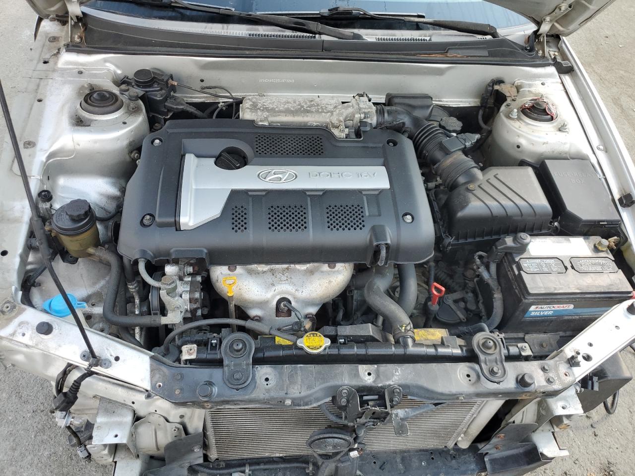 2005 Hyundai Elantra Gls VIN: KMHDN46D25U973249 Lot: 81122565