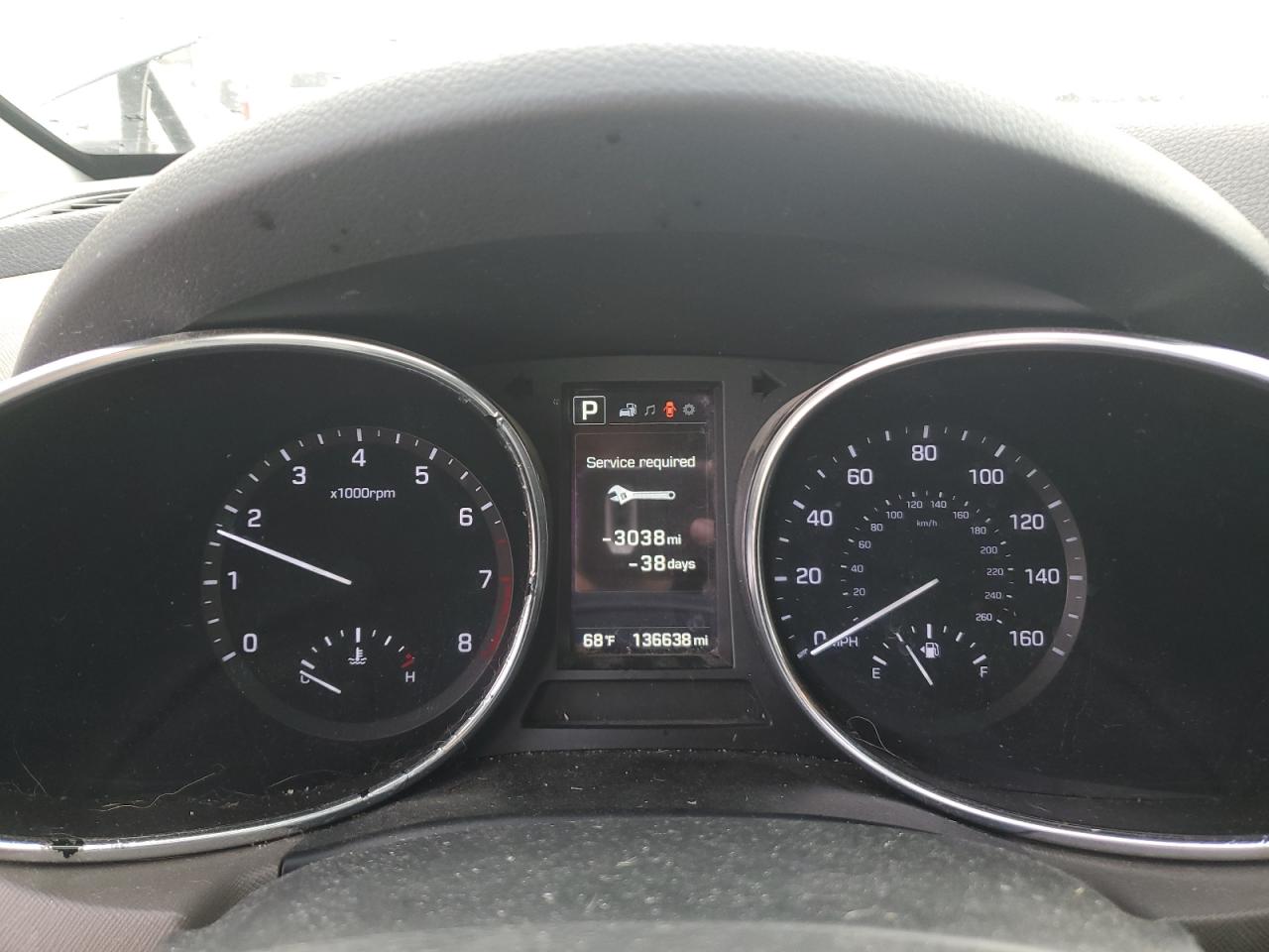 2017 Hyundai Santa Fe Se VIN: KM8SNDHF2HU234313 Lot: 81275945