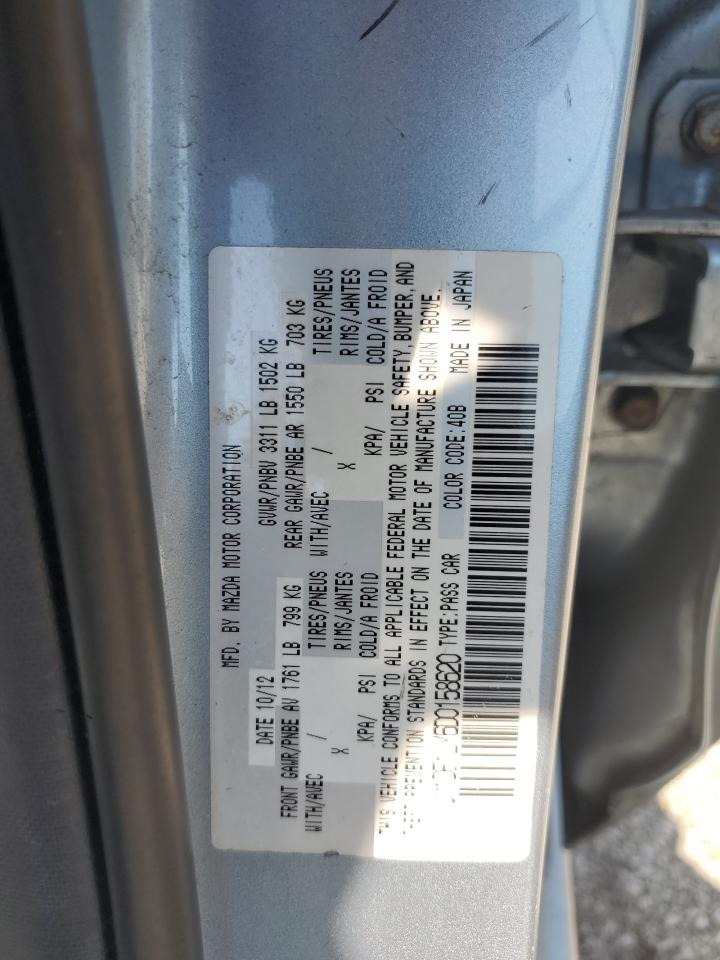 2013 Mazda Mazda2 VIN: JM1DE1LY6D0158620 Lot: 81280435