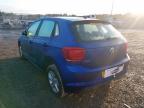 2019 VOLKSWAGEN POLO 1.0 TSI 95 SE 5DR for sale at Copart WOLVERHAMPTON