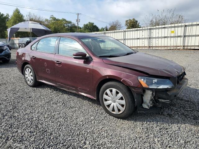  VOLKSWAGEN PASSAT 2013 Bordowy