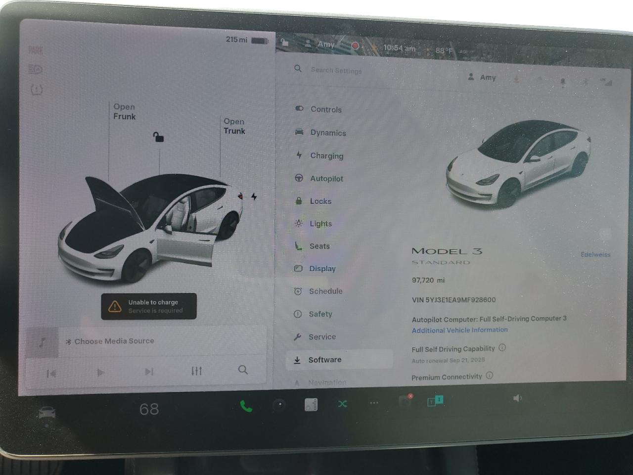 2021 Tesla Model 3 VIN: 5YJ3E1EA9MF928600 Lot: 80967365