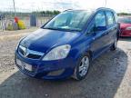 2009 VAUXHALL ZAFIRA EXCLUSIV  for sale at Copart CORBY