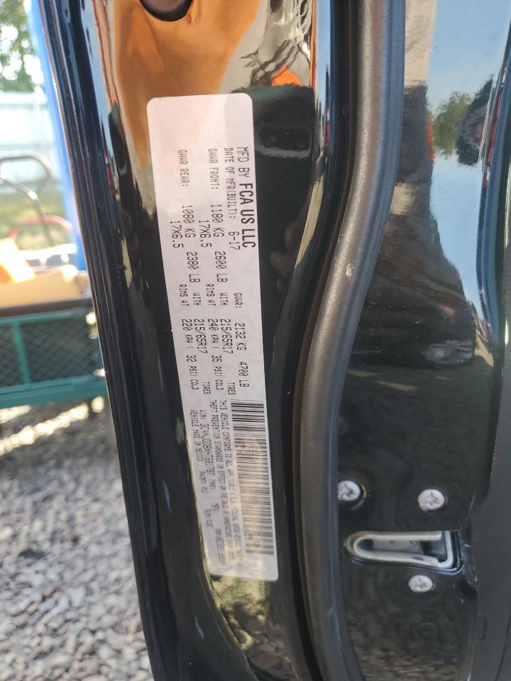 2017 Jeep Compass Trailhawk VIN: 3C4NJDDBXHT681787 Lot: 71879565