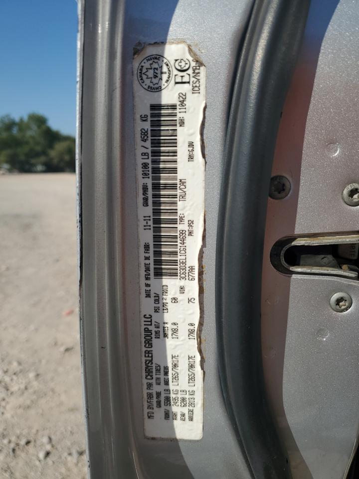 2012 Dodge Ram 3500 Laramie VIN: 3C63D3EL1CG144699 Lot: 80122685