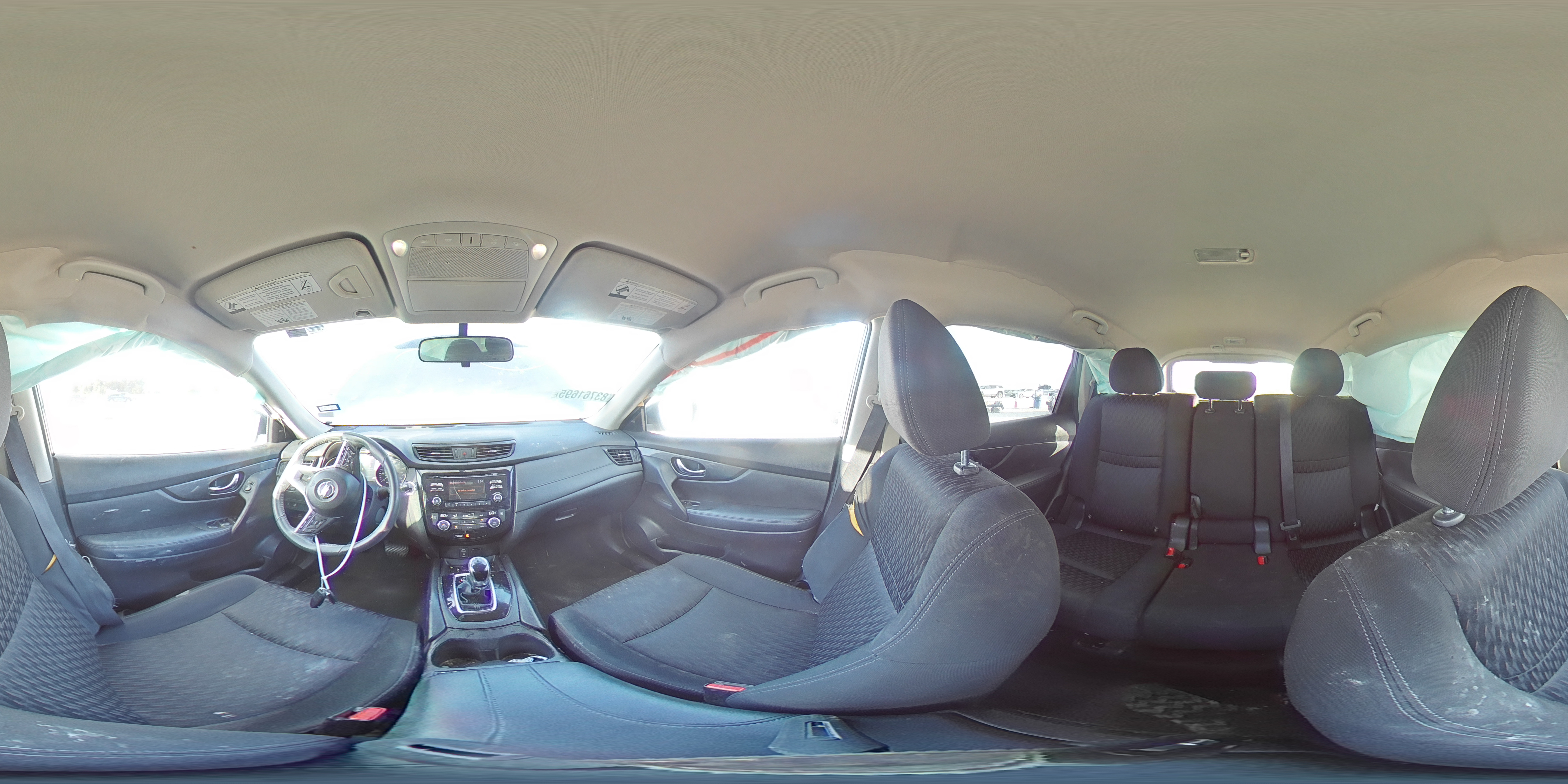 2017 Nissan Rogue S VIN: KNMAT2MV9HP606445 Lot: 83761695