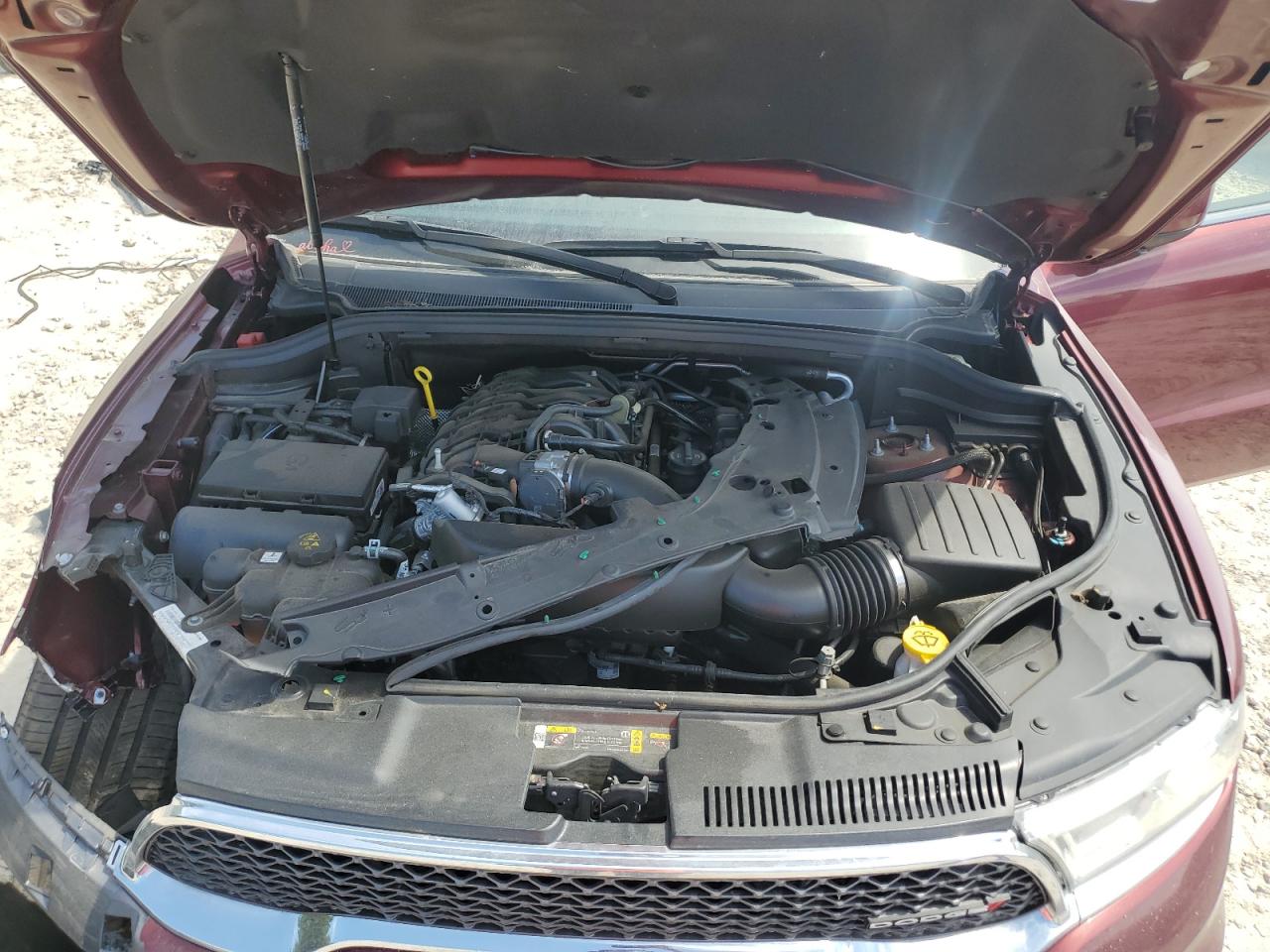 2022 Dodge Durango Sxt VIN: 1C4RDHAG8NC131365 Lot: 71435765