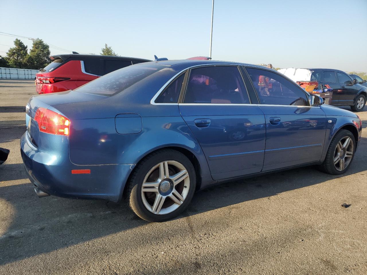 2006 Audi A4 2.0T Quattro blue null gas WAUDF78E16A016460 photo #4