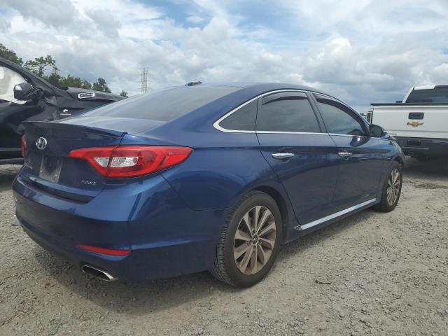  HYUNDAI SONATA 2016 Синий