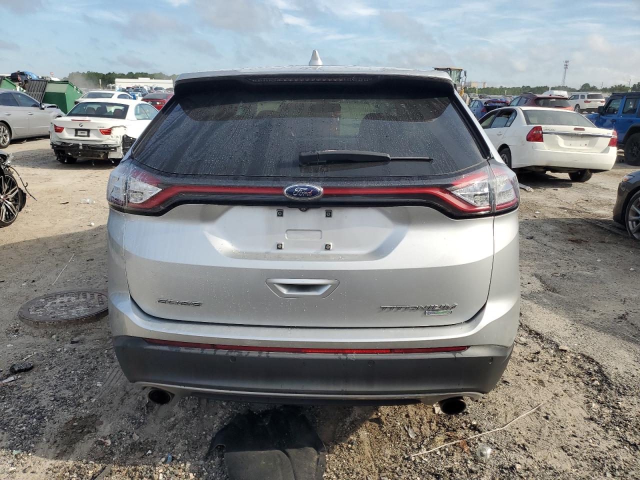 2015 Ford Edge Titanium VIN: 2FMTK3K98FBB19731 Lot: 80293075