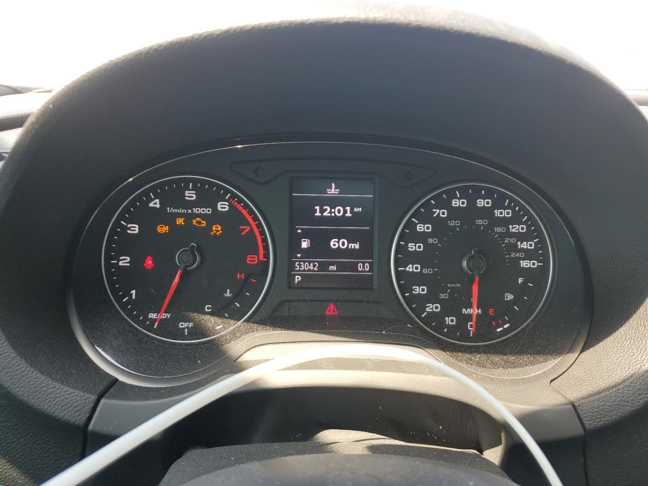 2019 Audi A3 Premium VIN: WAUAUGFF7KA119946 Lot: 80747995