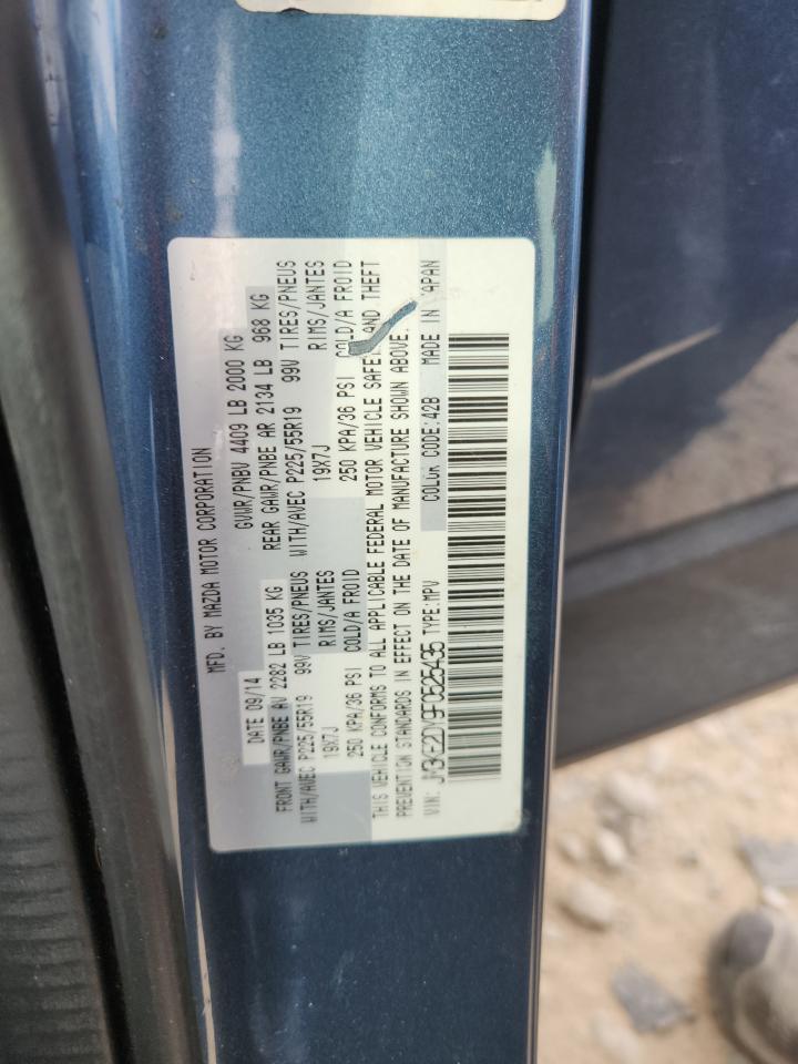 2015 Mazda Cx-5 Gt VIN: JM3KE2DY9F0525435 Lot: 71631355