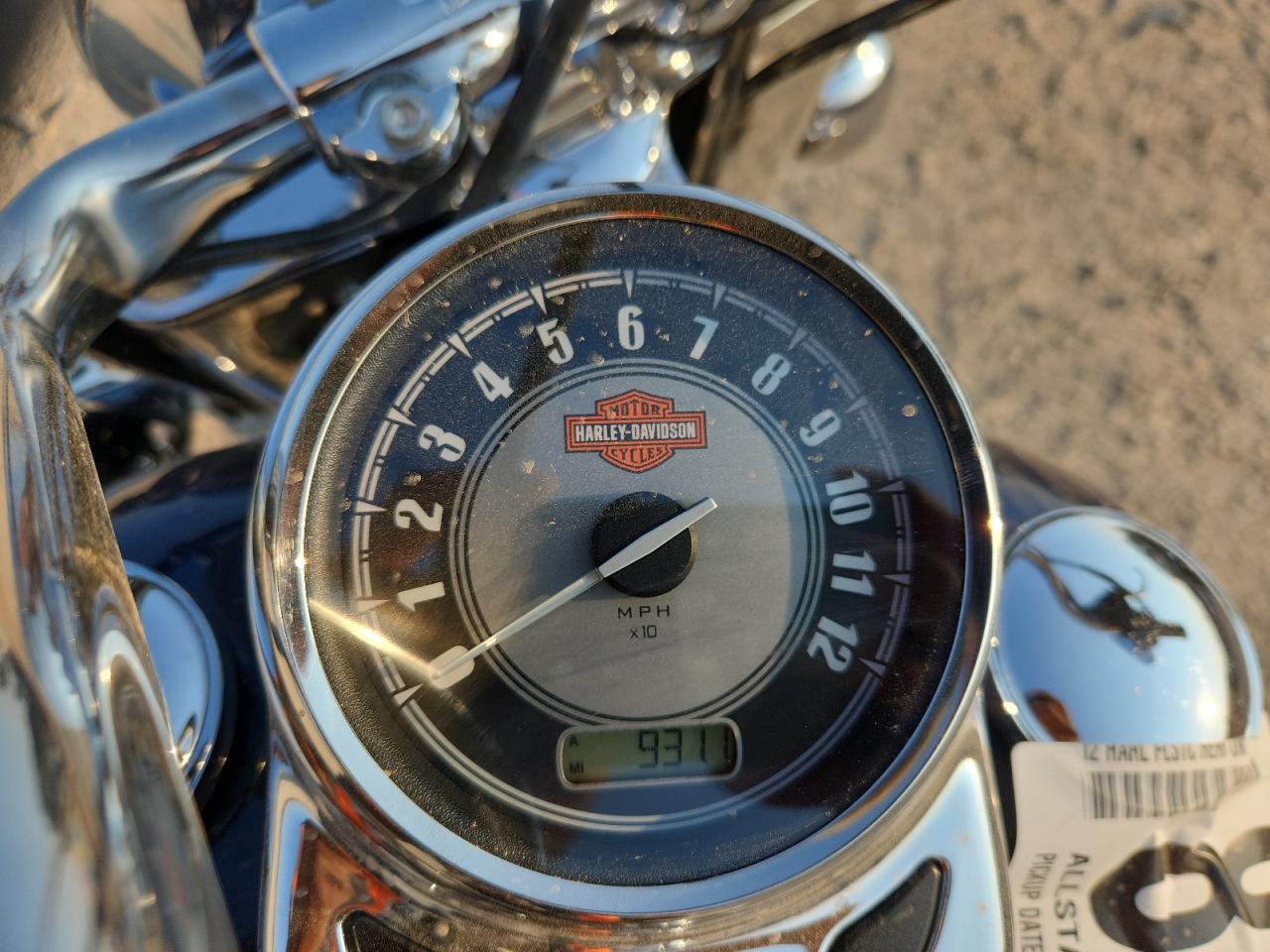 2012 Harley-Davidson Flstc Heritage Softail Classic VIN: 1HD1BWV12CB017134 Lot: 81081165