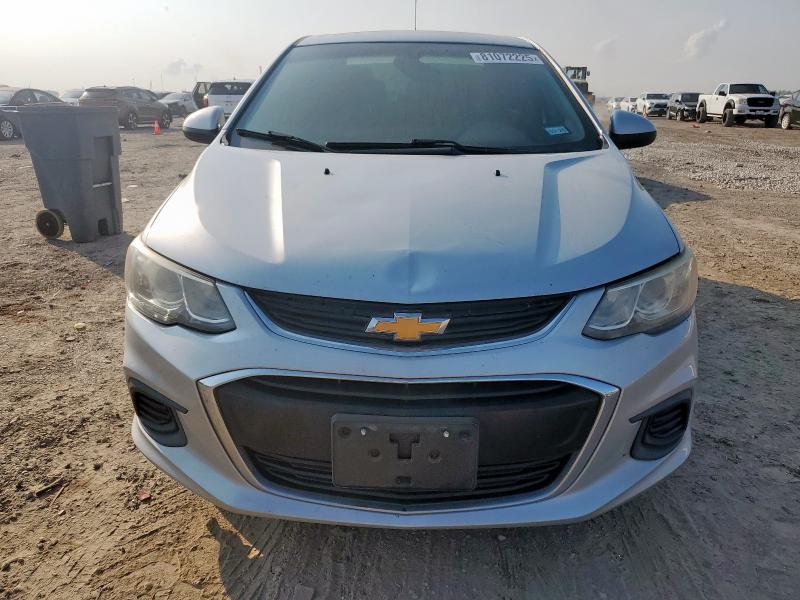  CHEVROLET SONIC 2017 Silver