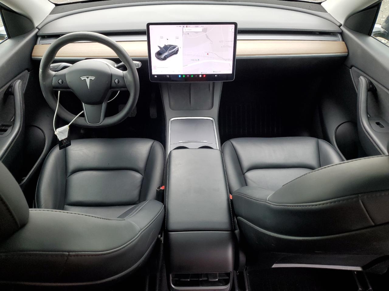 2021 Tesla Model Y VIN: 5YJYGAEEXMF136734 Lot: 71866515