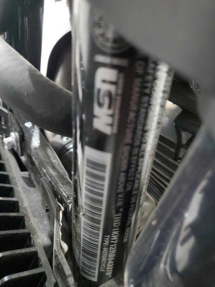 2024 Harley-Davidson Fltrx VIN: 1HD1KH712RB643378 Lot: 72025115