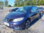 2016 NISSAN PULSAR 1.2 DIG-T TEKNA 5DR for sale at Copart BELFAST