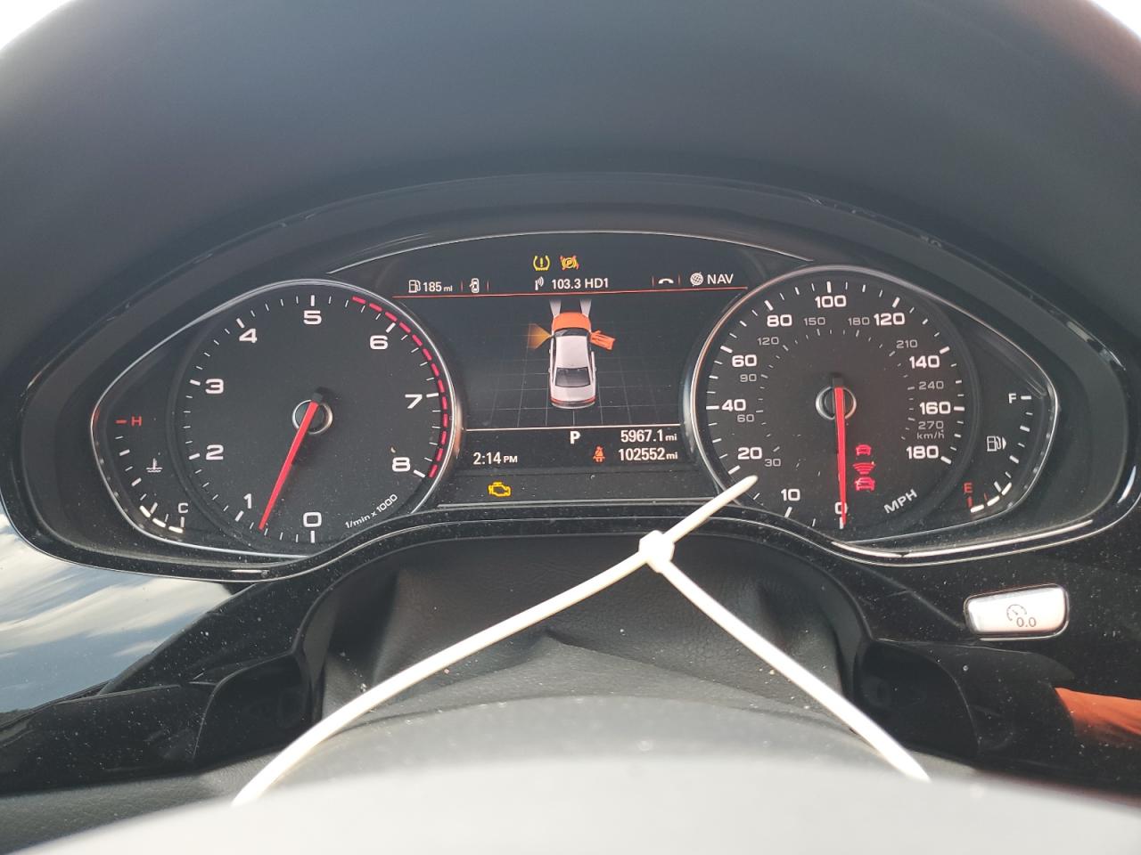 2017 Audi A8 L Quattro VIN: WAU43AFD6HN019804 Lot: 70745785