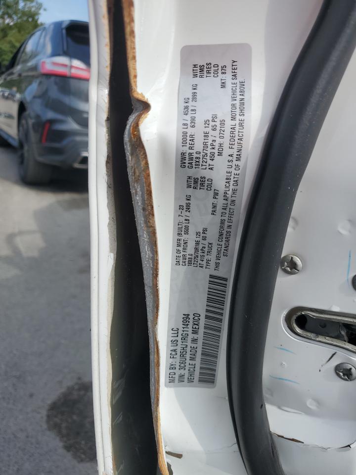 2024 Ram 2500 Tradesman VIN: 3C6UR5HJ1RG114994 Lot: 84267405