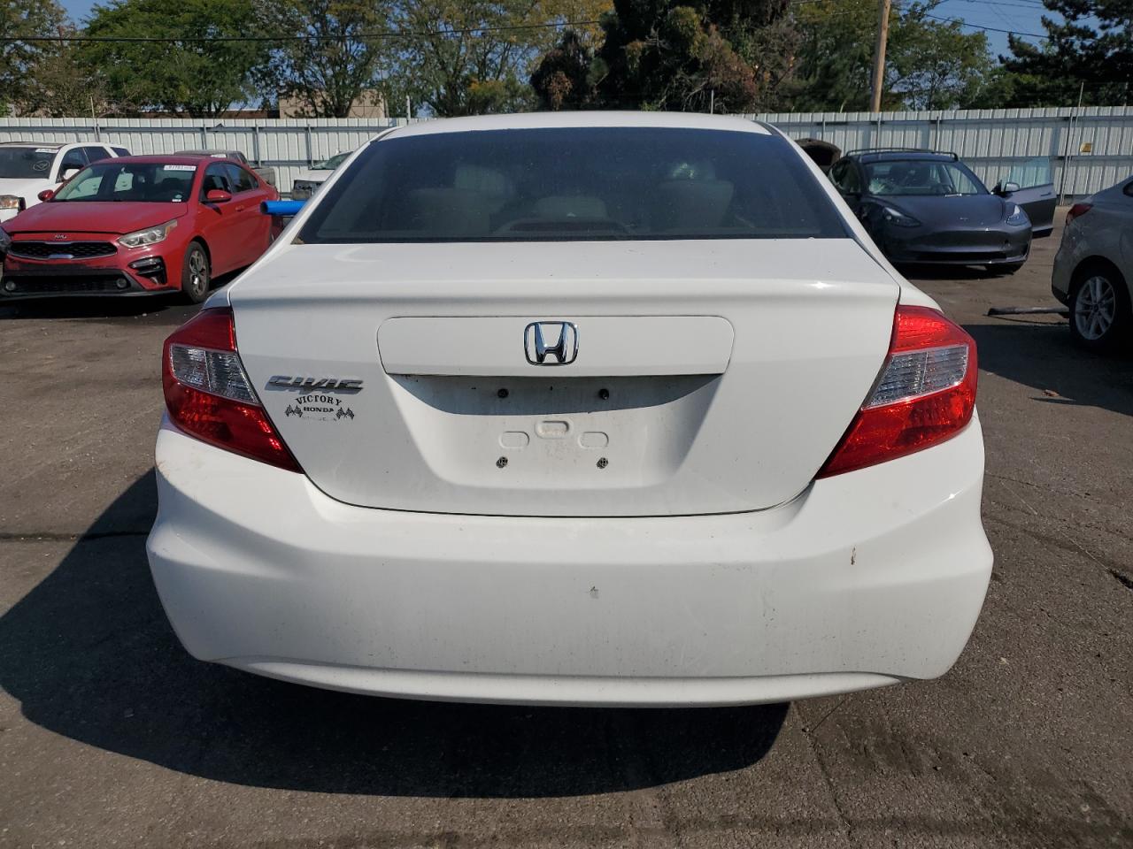 2012 Honda Civic Lx VIN: 19XFB2F52CE012455 Lot: 81485595