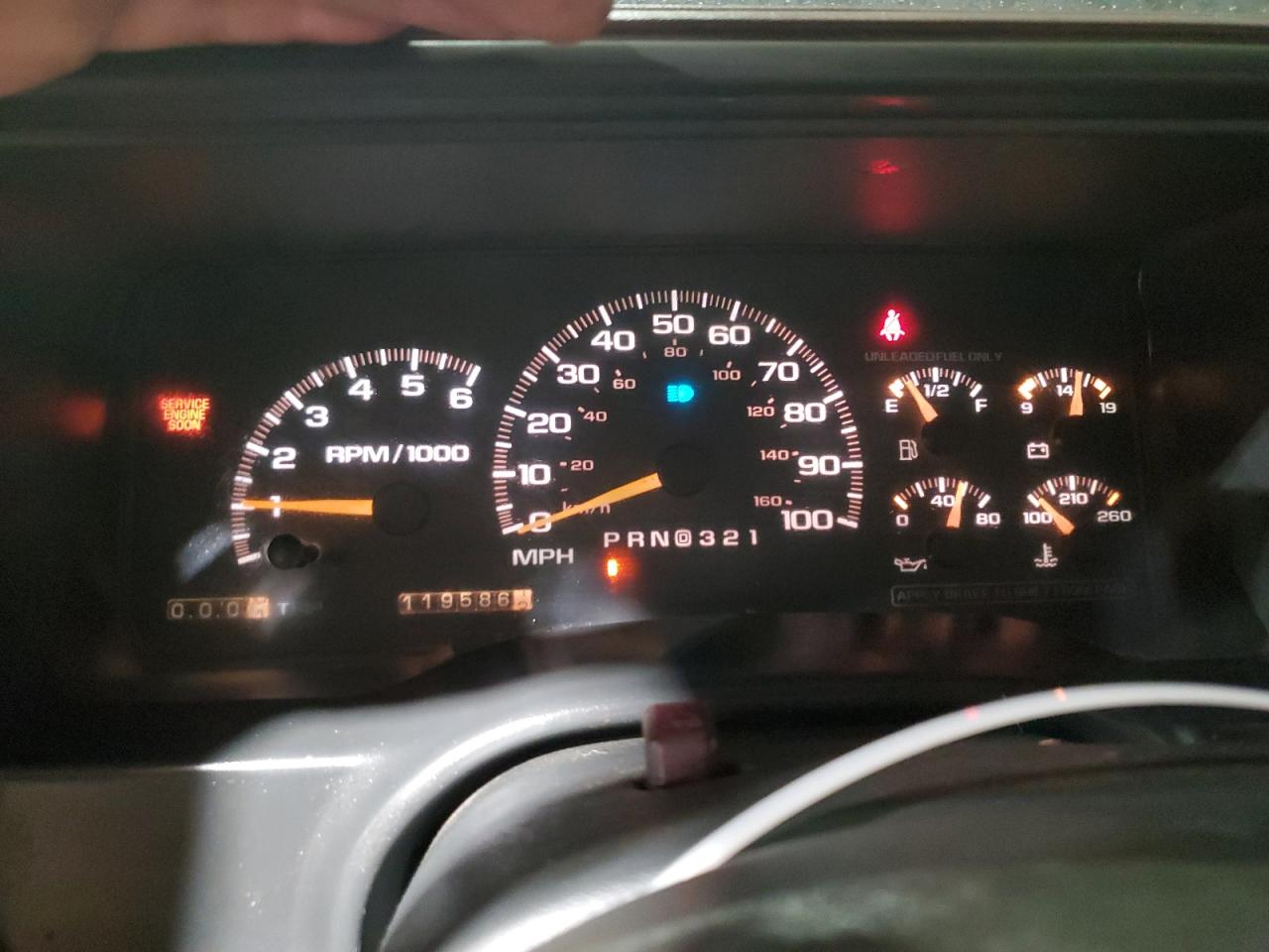 1998 Chevrolet Gmt-400 K1500 VIN: 1GCEK14W1WZ277717 Lot: 83796005