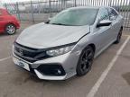 2018 HONDA CIVIC 1.6 I-DTEC SR 5DR for sale at Copart CHESTER