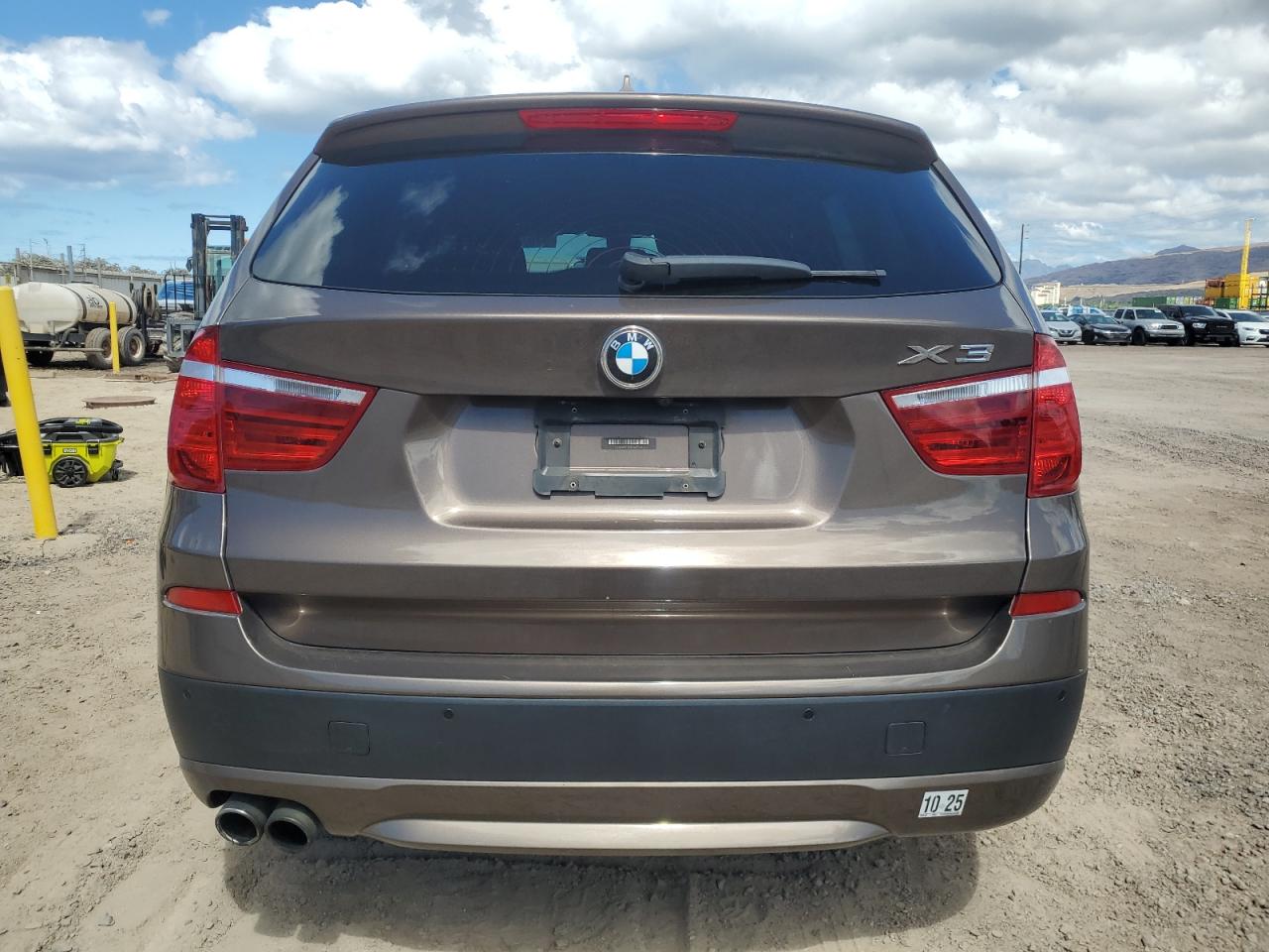 2013 BMW X3 xDrive28I VIN: 5UXWX9C59D0A30266 Lot: 81976015