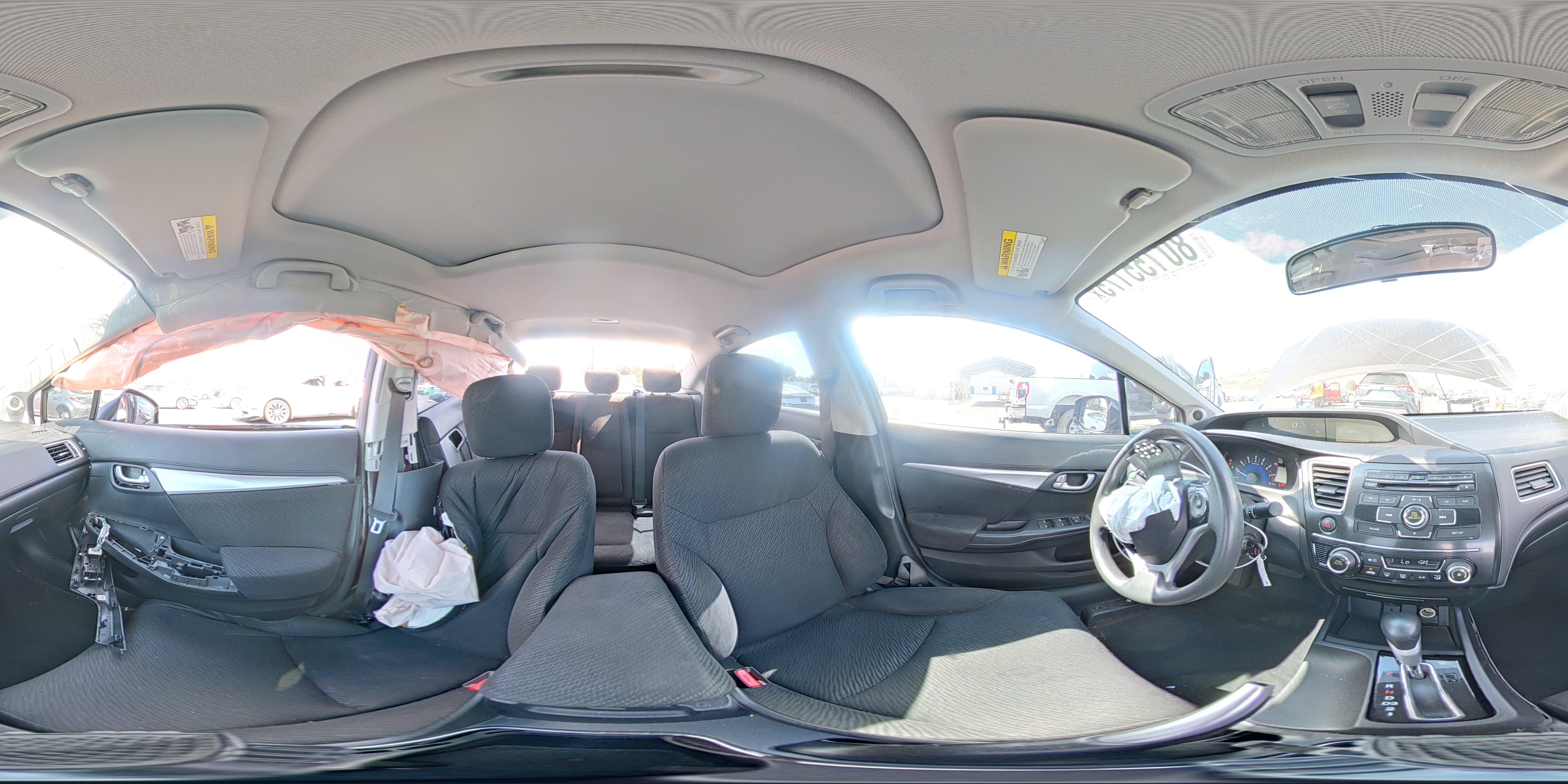 2013 Honda Civic Ex VIN: 2HGFB2F84DH530276 Lot: 80155175