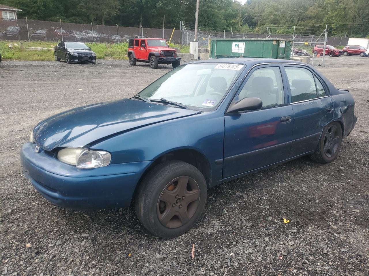 CHEVROLET PRIZM 1999. Lot# 84379805. VIN 1Y1SK5284XZ409543. Photo 1